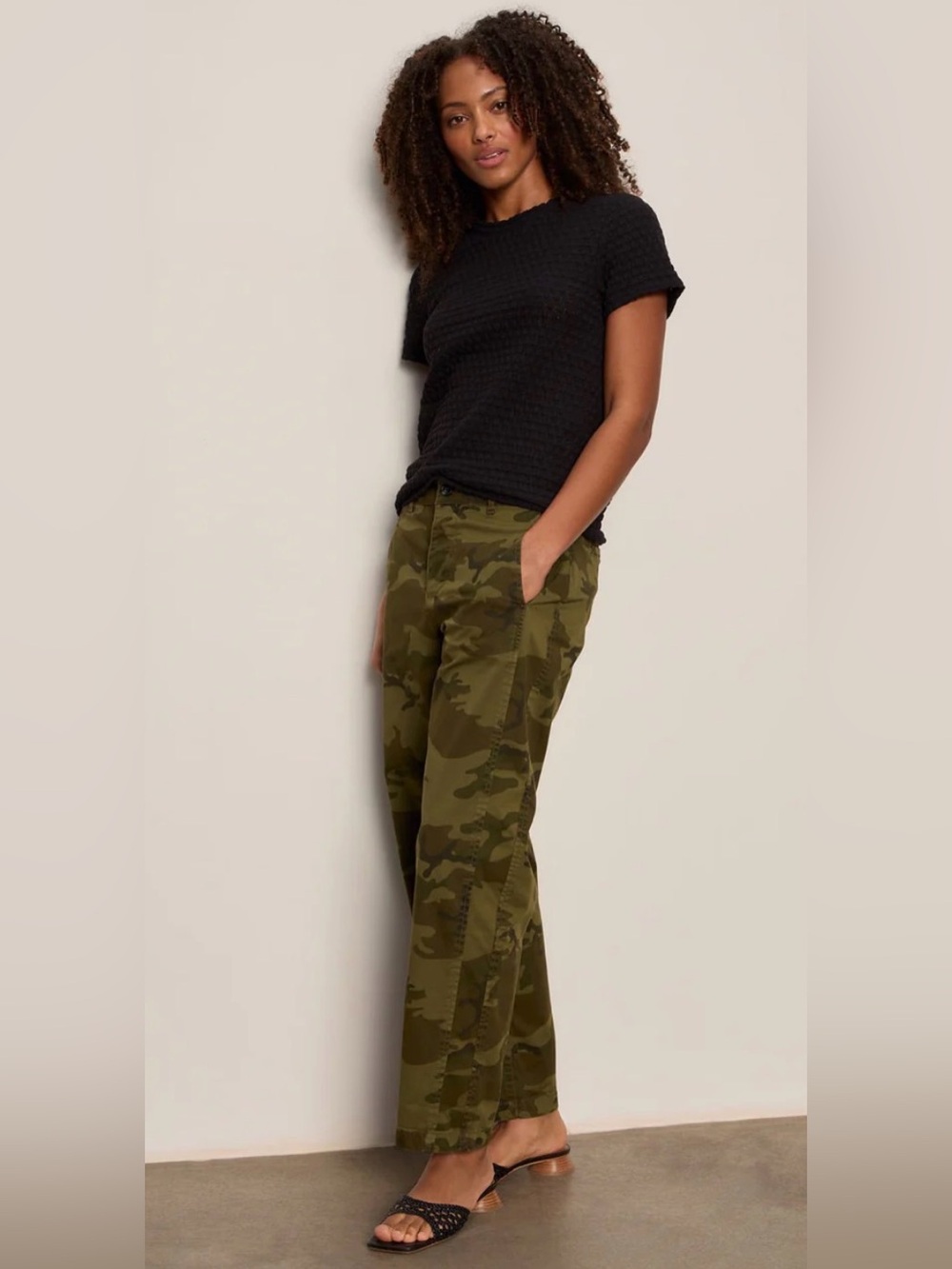 Sanctuary Boyfriend Cruiser Camo Pants - Size 4